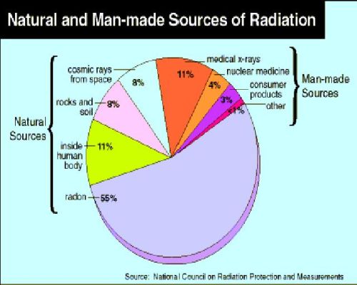 Radiation Pie Chart